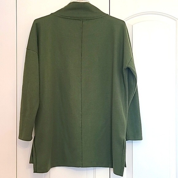 Anthropologie Theresa Tunic Top Green Size Small - Picture 5 of 11